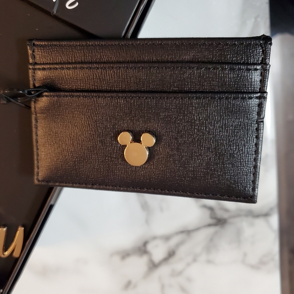 Mickey Mouse Mini Backpack Purse w/ Card Holder & Key Chain Gift Set - Picture 13 of 16